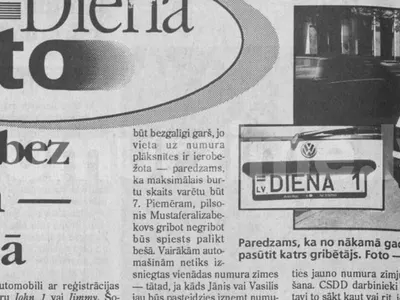 Numurs DIENA 1